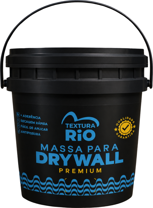 Textura Rio Massa para Drywall - Massas e Preparação