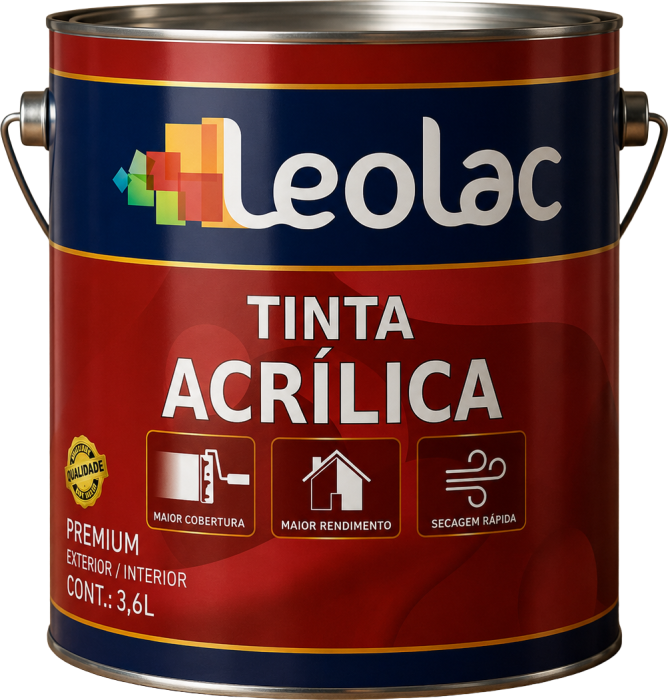 Leolac Tinta Premium Fosco - Tintas Acrílicas